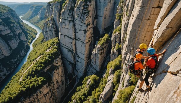 Quel niveau faut-il pour une via ferrata en ardèche ?
